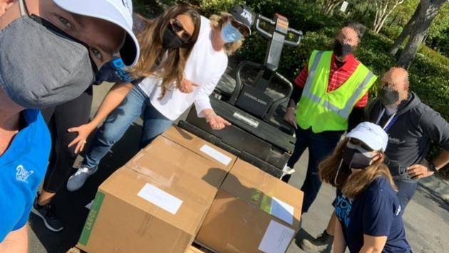 World Travel Holdings Delivers Care Packages To Celebrity Apex Crew