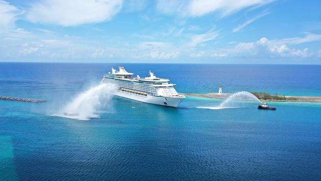 Royal Caribbean’s Adventure of the Seas Arrives at Nassau Port