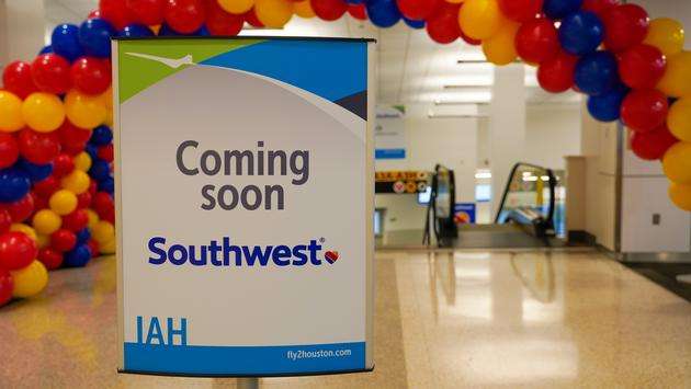 Southwest Relaunches Service From Houston Bush