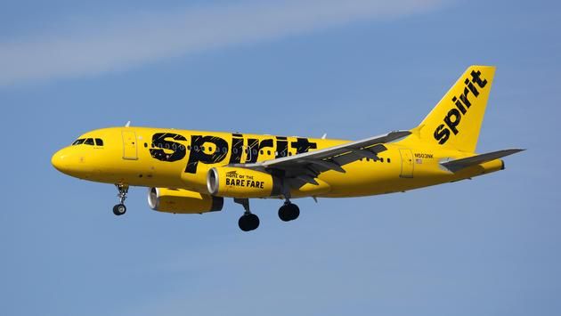 Spirit Airlines Puts Fall Flights on Sale From $38 One-Way